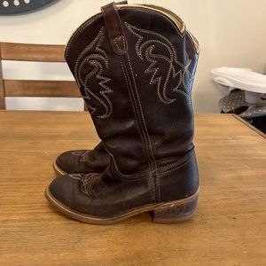 Lehigh Steel Toe Rubber Sole Men’s Boots ANSI Z41 PT83 MI/75 C/75 Size 6 1/2